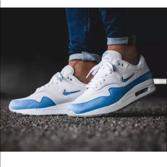 Nike Air Max 1 Premium SC Jewel University Blue - Picture 3 of 8